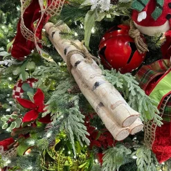 Figurines^Direct Export Co. Natural Faux Birch Log Bundle