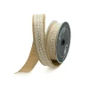Ribbon^Farrisilk Natural Soho Braid Ribbon, 1" X 10Yd