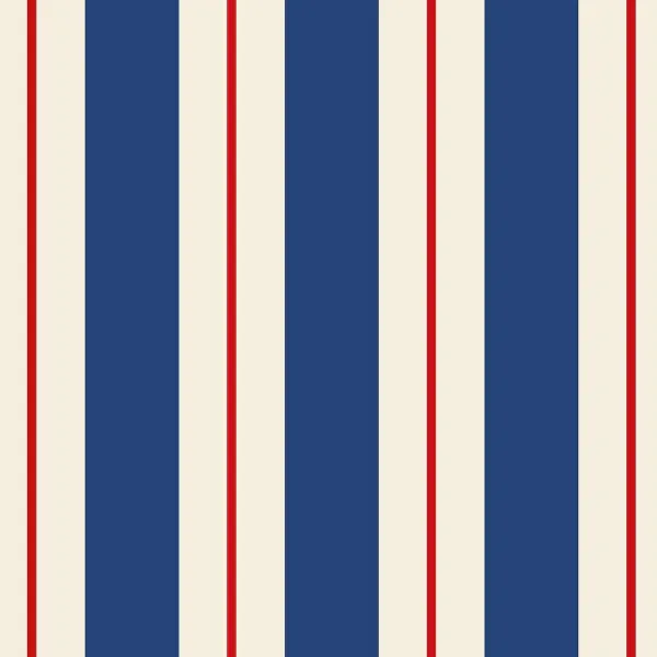 Party Diy^Hester & Cook Navy & Red Awning Stripe Cocktail Napkin Set