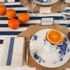 Kitchen & Dining^Hester & Cook Navy Classic Stripe Runner