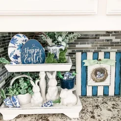 Spring^The Round Top Collection Nest Of Blue Eggs Mini Gallery Art