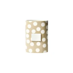 Kitchen & Dining^Happy Everything Neutral Dot Mini Oval Vase By !