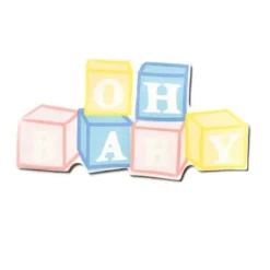 Celebrate Baby^Happy Everything Oh Baby Blocks Mini Attachment By !