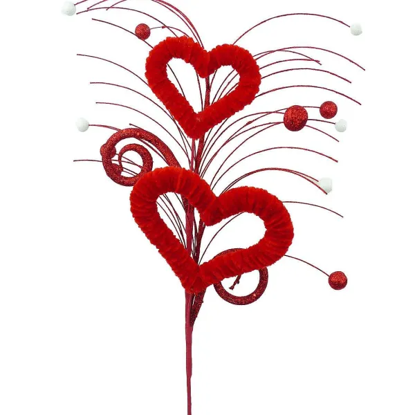 Sprays^Liberty Floral Open Heart Curl Spray