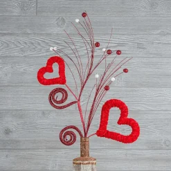 Sprays^Liberty Floral Open Heart Curl Spray