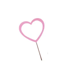 Pot Stakes^The Round Top Collection Open Heart Stake