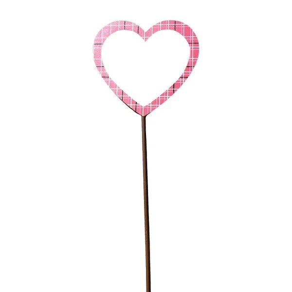 Pot Stakes^The Round Top Collection Open Heart Stake