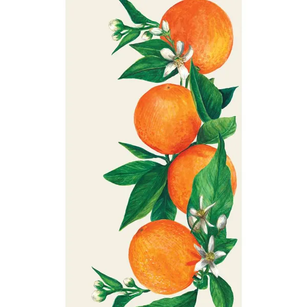 Kitchen & Dining^Hester & Cook Orange Orchard Guest Napkin Set