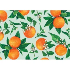 Spring^Hester & Cook Orange Orchard Placemat Sheets