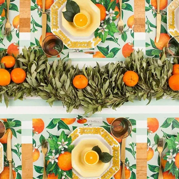 Kitchen & Dining^Hester & Cook Orange Orchard Placemat Sheets