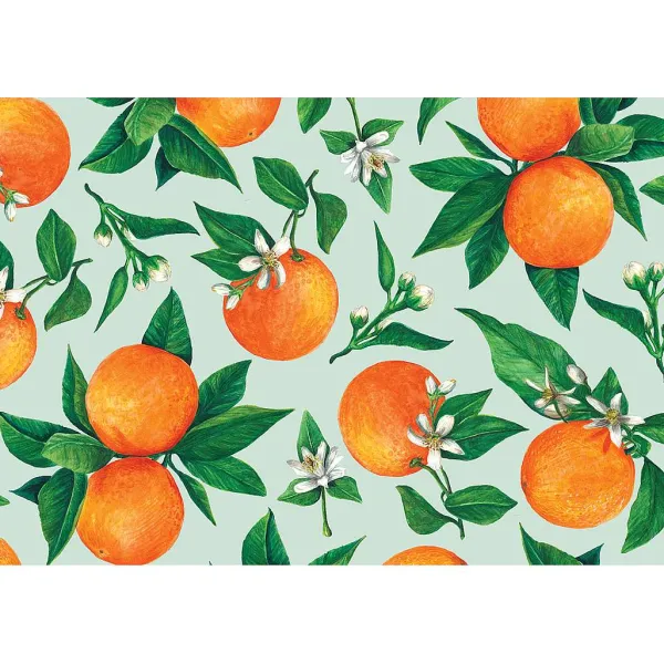 Kitchen & Dining^Hester & Cook Orange Orchard Placemat Sheets