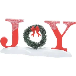 Table Decor^Department 56 Outdoor Holiday Joy, Dept. 56 Village