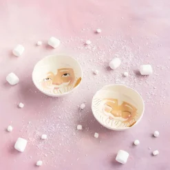 Kitchen & Dining^Glitterville Papa Noel Bowl By