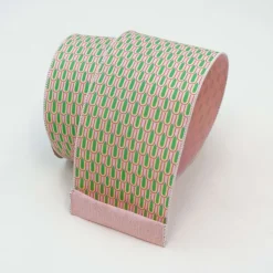 Spring Ribbon^Farrisilk Pastel Waves Ribbon, 2.5
