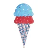 Spring^The Round Top Collection Patriotic Double Scoop Ice Cream Cone