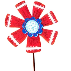 Focal Points^The Round Top Collection Patriotic Ribbon Flowers