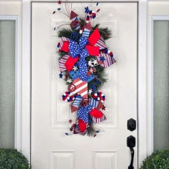Patriotic^* Patriotic Star Teardrop, Long
