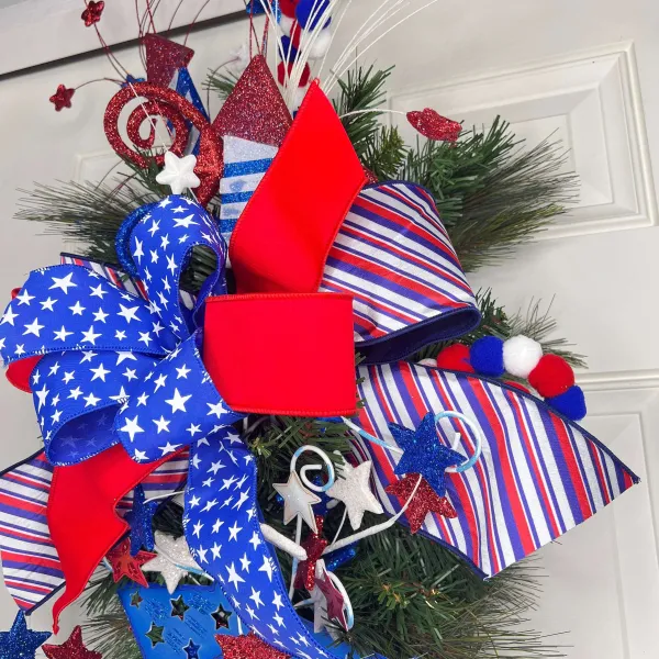 Patriotic^* Patriotic Star Teardrop, Long