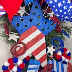 Patriotic^* Patriotic Star Teardrop, Long