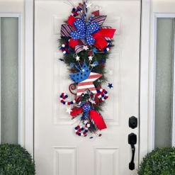 Patriotic^* Patriotic Star Teardrop, Short