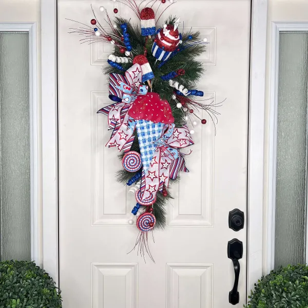 Creations^* Patriotic Sweet Treat Teardrop