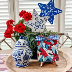 Pot Stakes^The Round Top Collection Patriotic Talavera Star