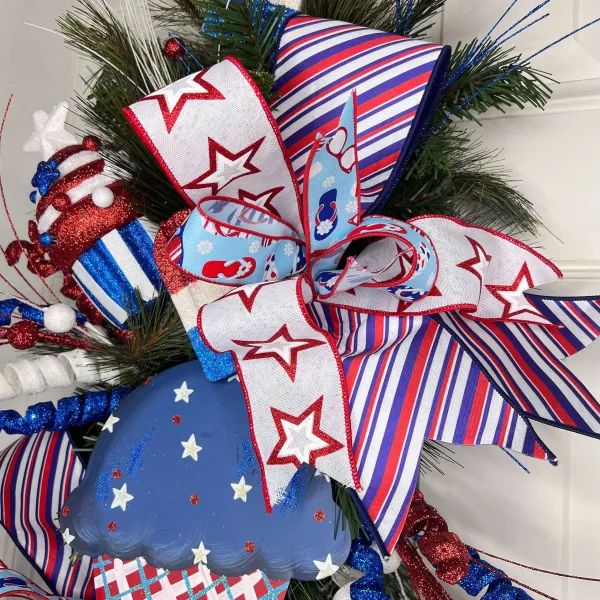 Door Decor^* Patriotic Treat Teardrop