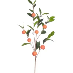 Spring^RAZ Peach Floral Spray