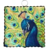 Table Decor^The Round Top Collection Peacock Beauty Mini Gallery Art