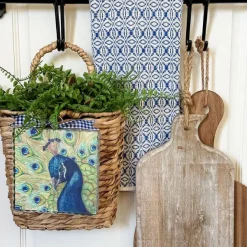 Table Decor^The Round Top Collection Peacock Beauty Mini Gallery Art