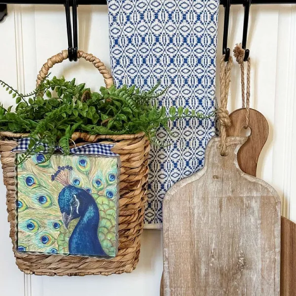 Spring^The Round Top Collection Peacock Beauty Mini Gallery Art