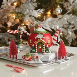 Table Decor^Department 56 Peppermint Tea Shop, Dept. 56 Village