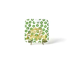 St. Patrick's Day^Happy Everything Peridot Mini Square Platter By !