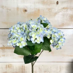 Floral^CRI Periwinkle Hydrangea Bush