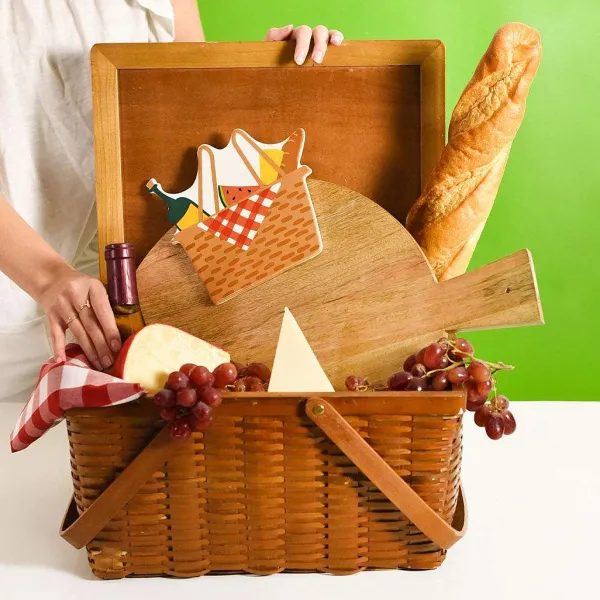 Spring Happy Everything^Happy Everything Picnic Basket Big Attachment By !