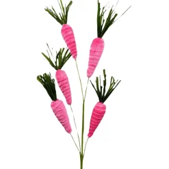 Sprays^Liberty Floral Pink And Green Carrot Spray