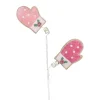 Sprays^Liberty Floral Pink And White Mitten Spray