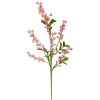 Sprays^Liberty Floral Pink Berry Leaves Spray