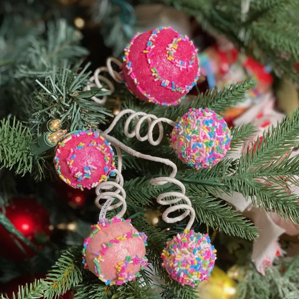 Picks^Liberty Floral Pink Cake Pop Sprinkle Pick