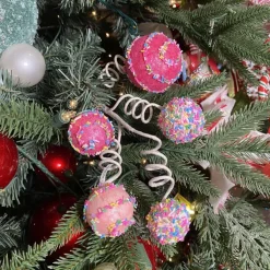 Floral^Liberty Floral Pink Cake Pop Sprinkle Pick