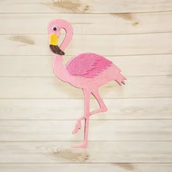 Hanging Decor^Liberty Floral Pink Flamingo Hanging Decor