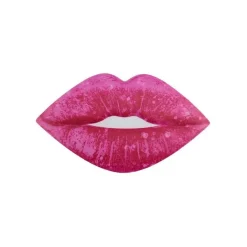 Signs^Craig Bachman Pink Metal Embossed Lip Sign
