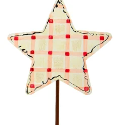 Spring Focal Points^The Round Top Collection Plaid & Daisy Stars