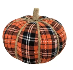 Home Accents^Liberty Floral Plaid Fabric Pumpkin-Large