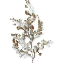 Floral Decor^Direct Export Co. Platinum Acanthus Leaf Spray