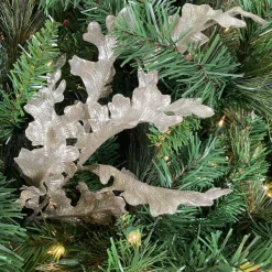 Floral Decor^Direct Export Co. Platinum Acanthus Leaf Spray