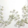 Garlands^Farrisilk Platinum Ball Garland, 10'