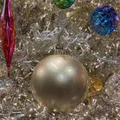 Ball Ornaments^Farrisilk Platinum Candy Apple Ball Ornament, 6