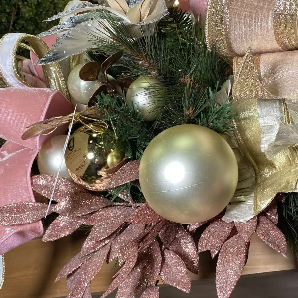 Ball Ornaments^Farrisilk Platinum Matte Ball Ornament, 4"