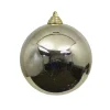 Ball Ornaments^Farrisilk Platinum Shiny Ball Ornament, 8"